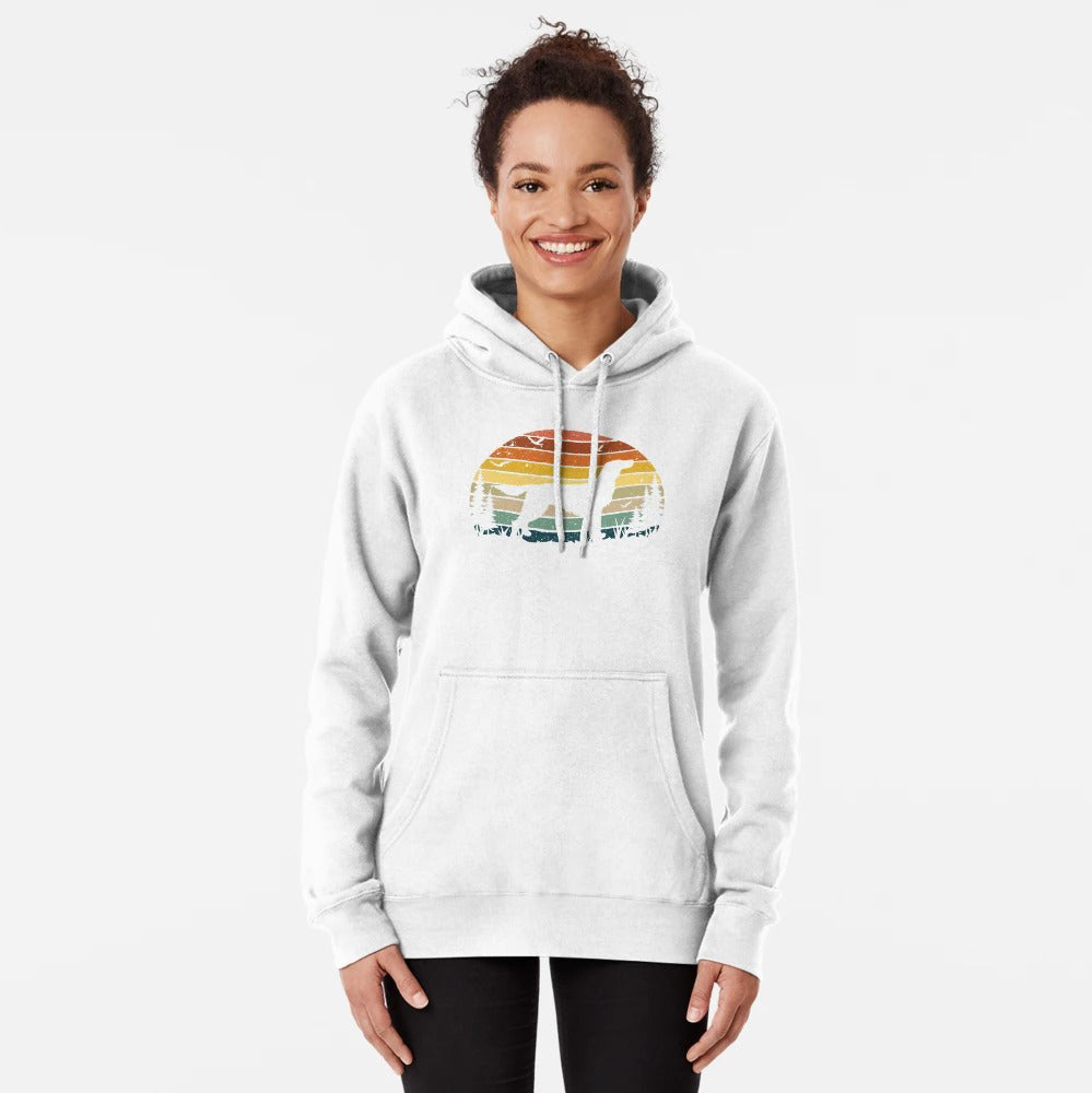 Irish Setter Dog Retro Vintage Pullover Hoodie